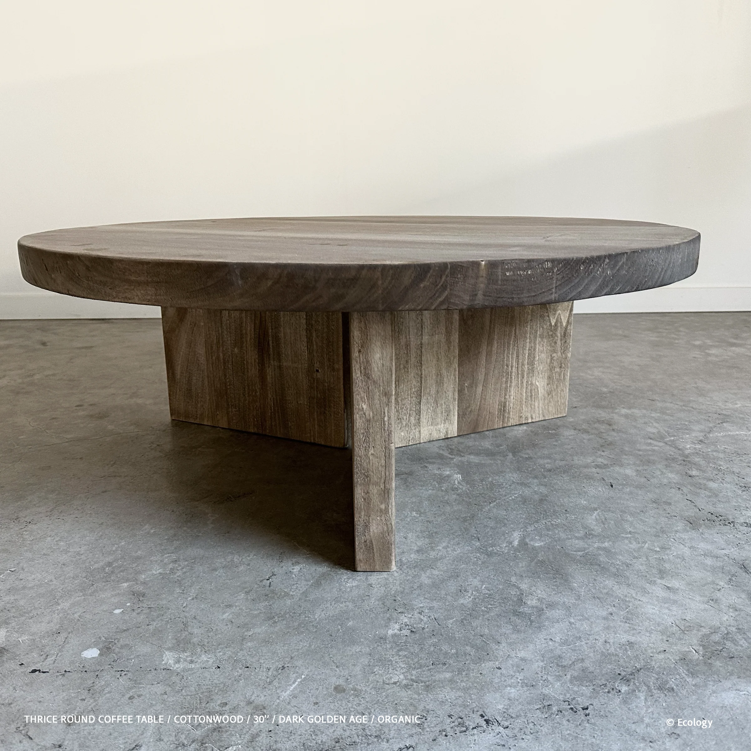 Thrice Round Coffee Table - Image 4